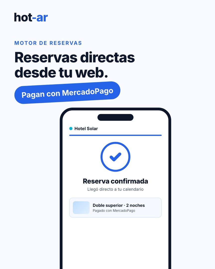 Pieza para redes sobre reservas directas